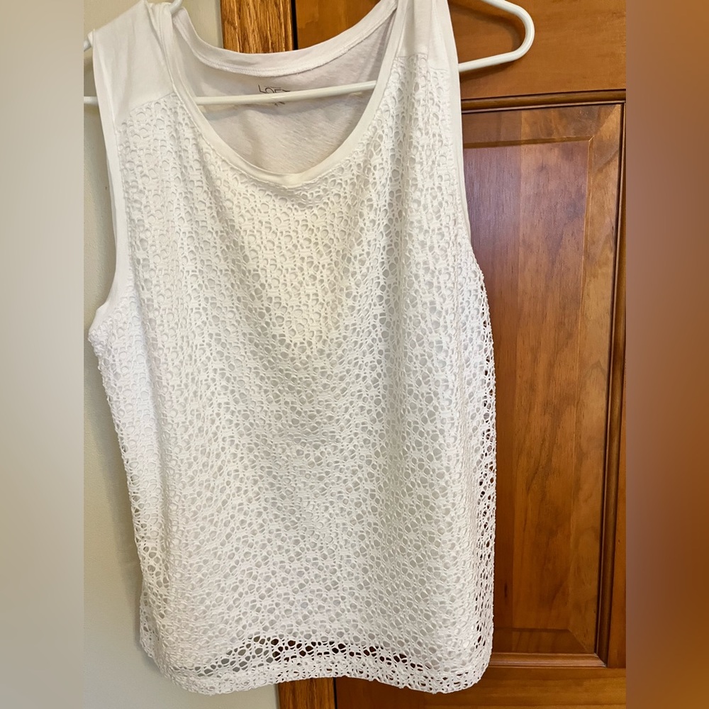 Loft sleeveless tank top